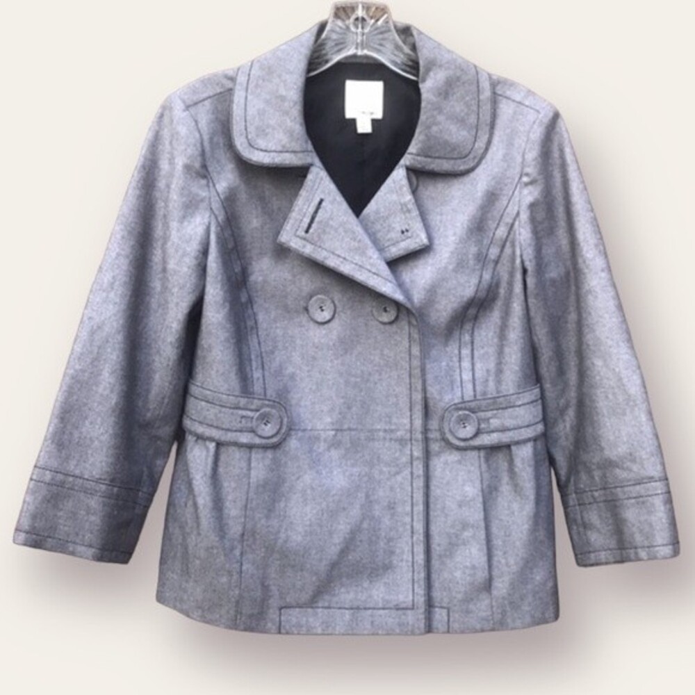 Halogen Jacket Cropped Blazer Sz Small - image 2